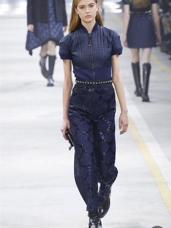 Diesel Denim - $750 Diesel Wide-Leg Lace Detail Pants